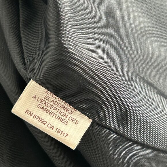 Sigrid Olsen Black Velvet Blazer Jacket Size 10 Shawl Collar Vintage Style Bow - Picture 4 of 7